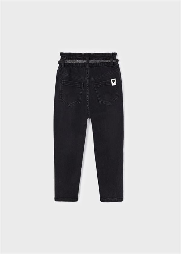 23K.MYR.04501.089Mayoral Kız Çocuk Beli Lastikli Denim Pantolon