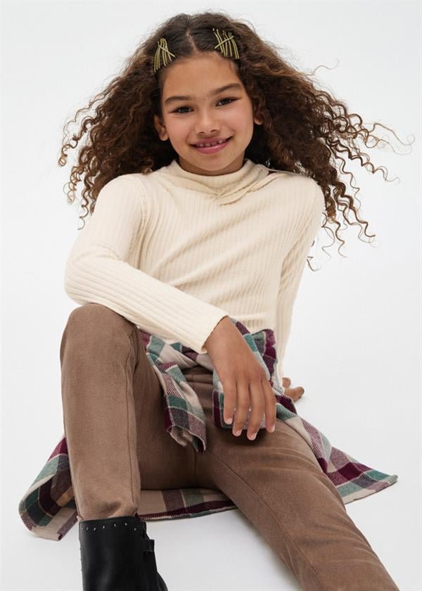 23K.MYR.07051.079Mayoral Kız Fitilli Uzun Kol Body