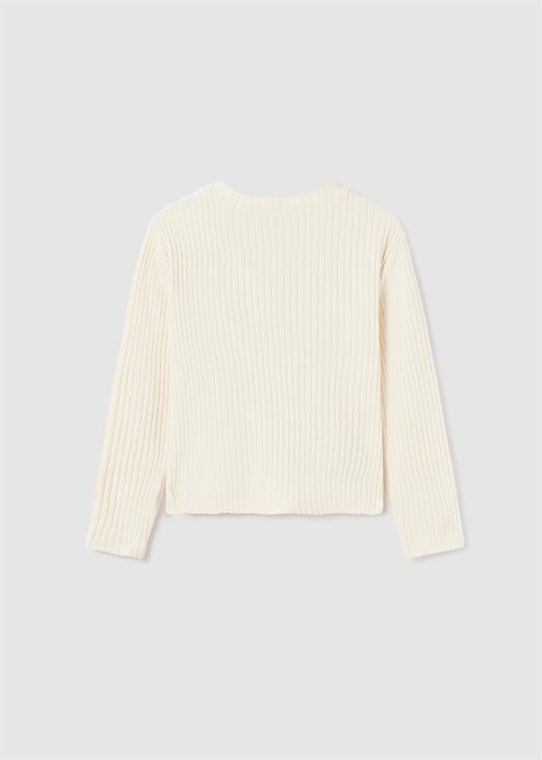 23K.MYR.07051.079Mayoral Kız Fitilli Uzun Kol Body