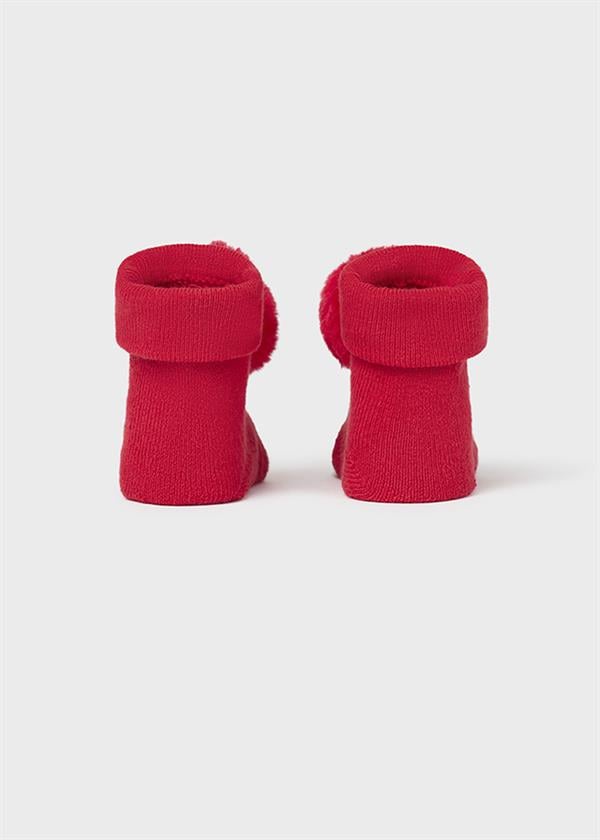 23K.MYR.09657.050Mayoral Yenidoğan Kız Ponponlu Bant Çorap Set