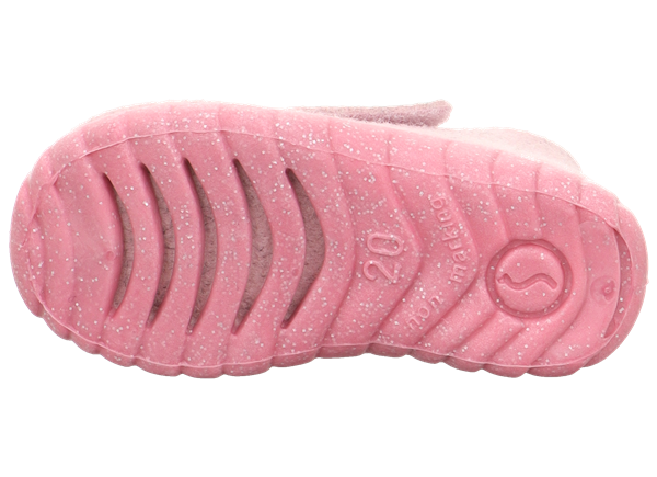 23K.SPR.1-800295-5530-1Superfit Kız Çocuk Keçe Ev Ayakkabısı