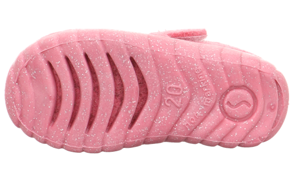 23K.SPR.1-800297-5500-1Superfit Kız Çocuk Keçe Ev Ayakkabısı