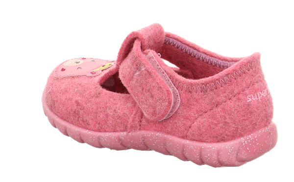 23K.SPR.1-800297-5500-1Superfit Kız Çocuk Keçe Ev Ayakkabısı