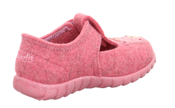 23K.SPR.1-800297-5500-1Superfit Kız Çocuk Keçe Ev Ayakkabısı