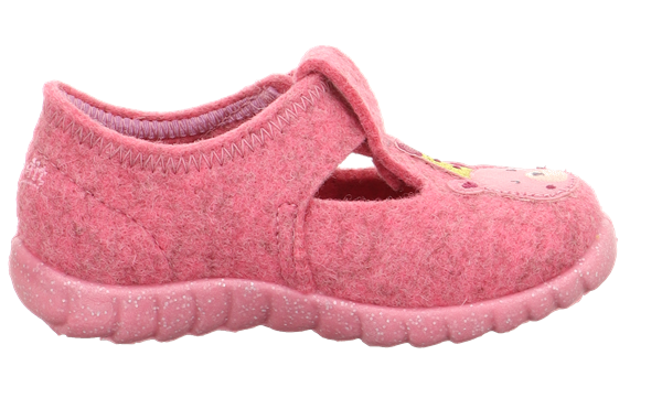 23K.SPR.1-800297-5500-1Superfit Kız Çocuk Keçe Ev Ayakkabısı