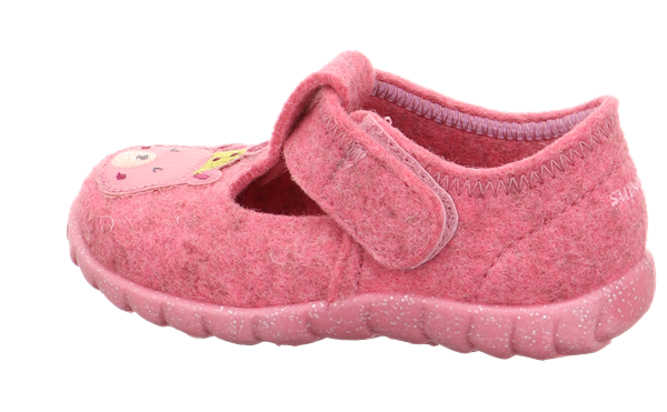 23K.SPR.1-800297-5500-1Superfit Kız Çocuk Keçe Ev Ayakkabısı