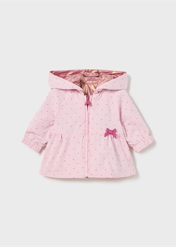 23Y.MYR.01401.039Mayoral Yenidoğan Kız Kapüşonlu Çift Taraflı Rüzgarlık