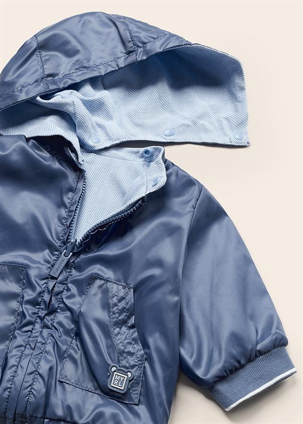 23Y.MYR.01404.083Mayoral Yenidoğan Erkek Kapüşonlu Çift Taraflı Rüzgarlık