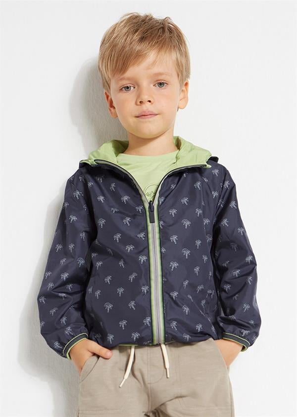 23Y.MYR.03464.046Mayoral Erkek Çift Taraflı Kapüşonlu Rüzgarlık