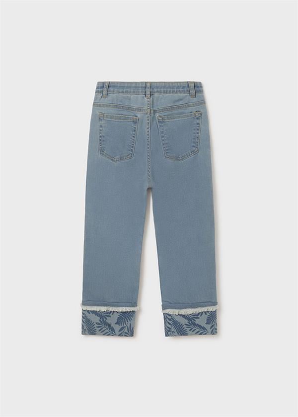 23Y.MYR.06580.085Mayoral Kız Denim Pantolon