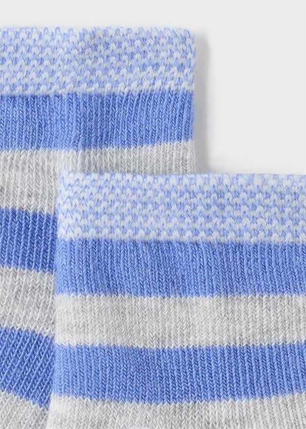 23Y.MYR.09589.045Mayoral Yenidoğan Erkek Ayıcık Desenli Kısa Çorap