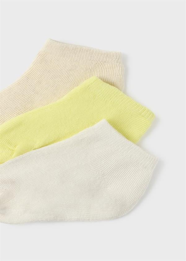 23Y.MYR.10396.038Mayoral Erkek Bebek Patik 3'Lü Çorap