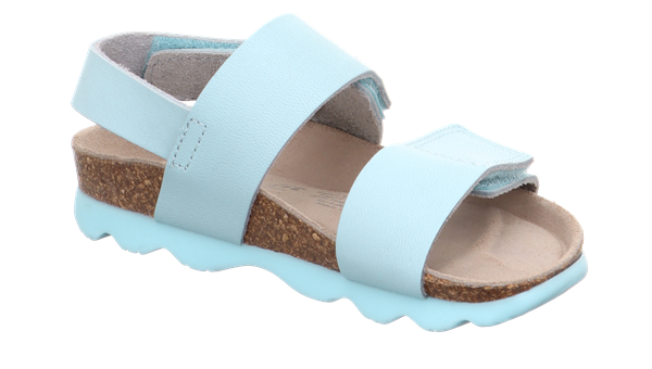 23Y.SPR.1-000133-8400-1Superfit Kız Çocuk Nappa Deri Sandalet