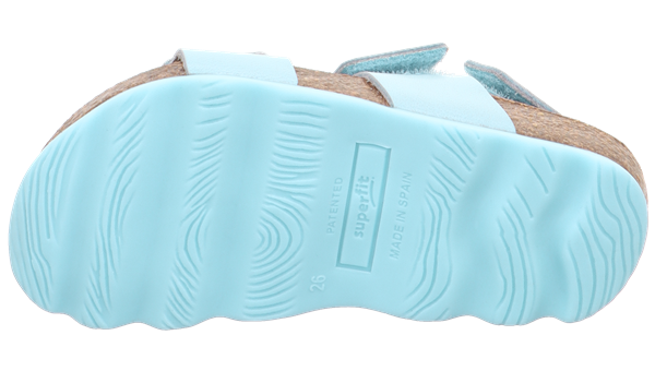 23Y.SPR.1-000133-8400-1Superfit Kız Çocuk Nappa Deri Sandalet