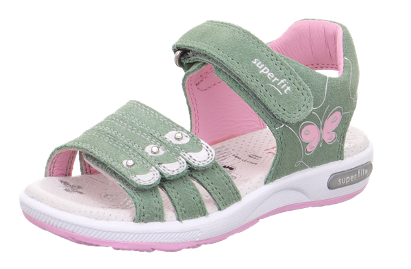 23Y.SPR.1-006137-7500-2Superfit Kız Çocuk Süet Sandalet