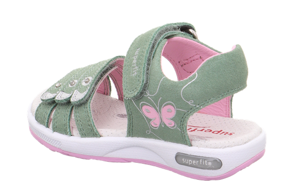 23Y.SPR.1-006137-7500-3Superfit Kız Çocuk Süet Sandalet
