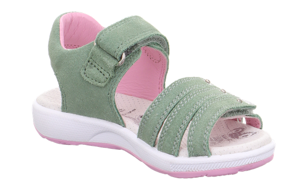 23Y.SPR.1-006137-7500-3Superfit Kız Çocuk Süet Sandalet