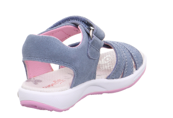 23Y.SPR.1-006137-8020-1Superfit Kız Çocuk Süet Sandalet