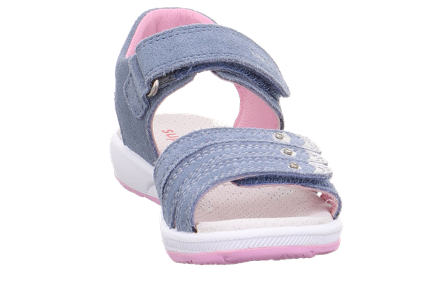 23Y.SPR.1-006137-8020-1Superfit Kız Çocuk Süet Sandalet