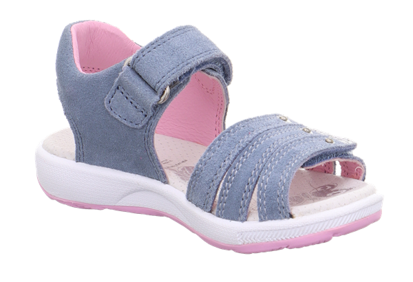23Y.SPR.1-006137-8020-1Superfit Kız Çocuk Süet Sandalet