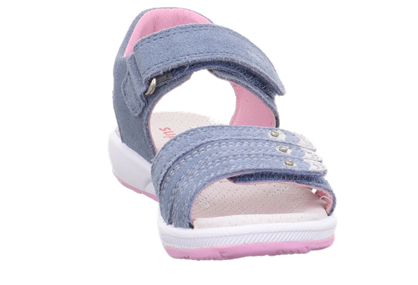 23Y.SPR.1-006137-8020-3Superfit Kız Çocuk Süet Sandalet
