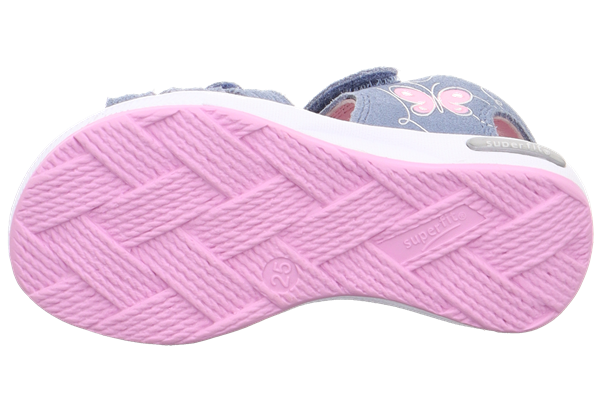 23Y.SPR.1-006137-8020-3Superfit Kız Çocuk Süet Sandalet