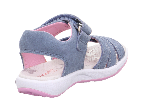 23Y.SPR.1-006137-8020-3Superfit Kız Çocuk Süet Sandalet