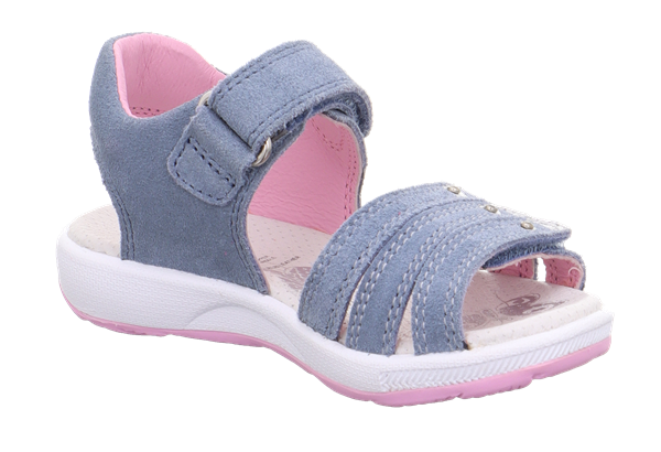 23Y.SPR.1-006137-8020-3Superfit Kız Çocuk Süet Sandalet