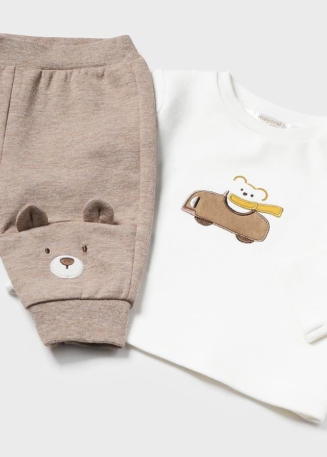 24K.MYR.02628.043Mayoral Yenidoğan Erkek 3'Lü Eşofman Takım