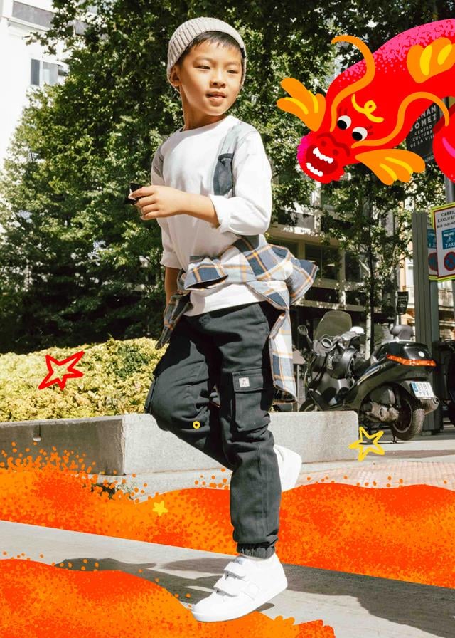 24K.MYR.04537.027Mayoral Erkek Çocuk Kargo Cepli Pantolon