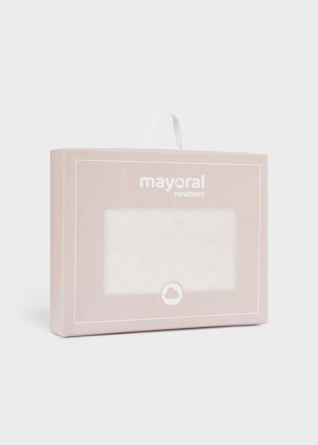 24K.MYR.19476.052Mayoral Bebek Triko Battaniye