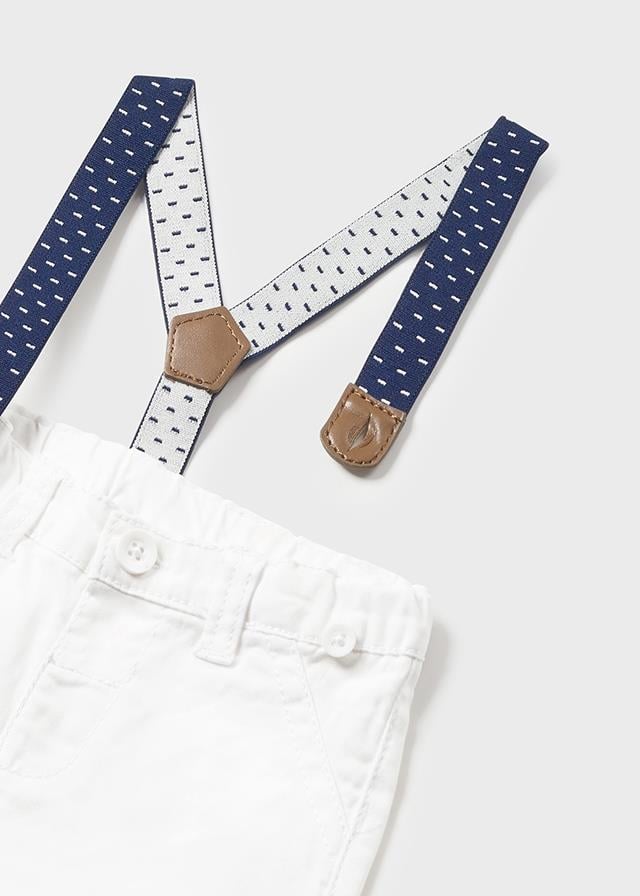 24Y.MYR.01536.026Mayoral Yenidoğan Erkek Askı Detaylı Pantolon