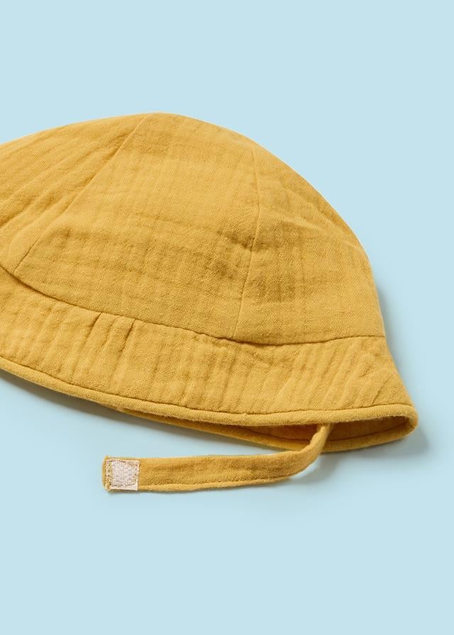 24Y.MYR.01614.042Mayoral Yenidoğan Erkek Civciv Detaylı Şapkalı Tulum