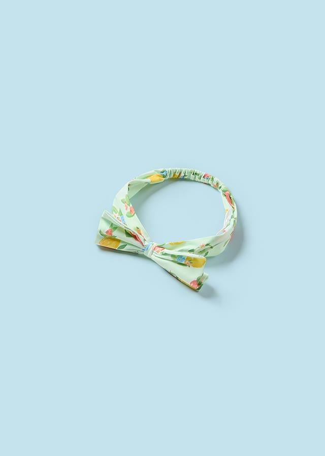 24Y.MYR.01632.072Mayoral Yenidoğan Kız Saç Bantlı Tulum