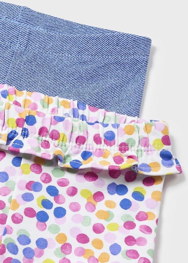 24Y.MYR.01714.010Mayoral Yenidoğan Kız Penye 2'Li Tayt