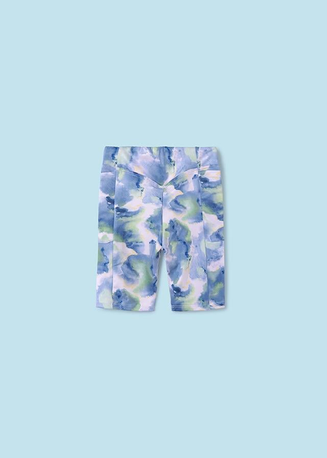 24Y.MYR.06264.063Mayoral Kız Batik Desenli Sporcu Taytı