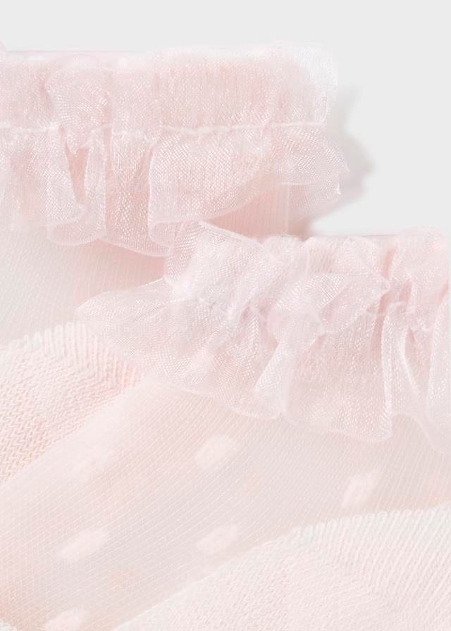24Y.MYR.09712.088Mayoral Yenidoğan Kız Tüllü Çorap