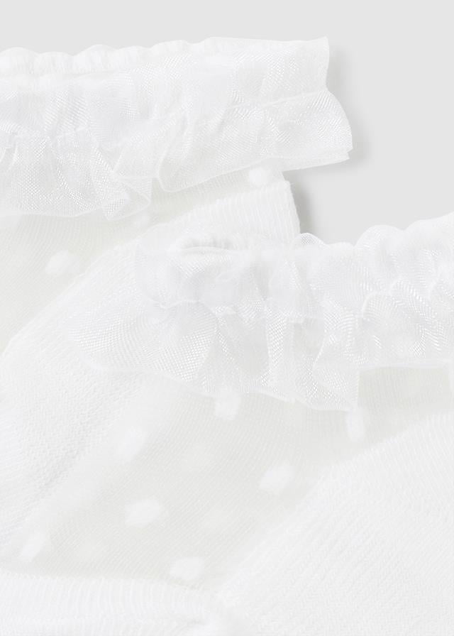 24Y.MYR.09712.090Mayoral Yenidoğan Kız Tüllü Çorap