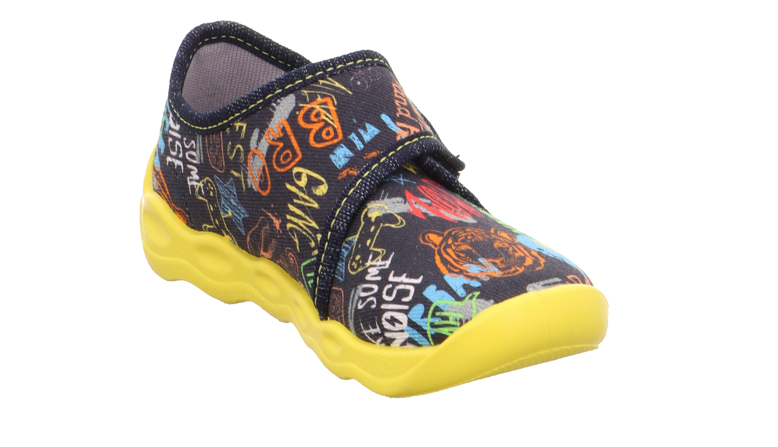 24Y.SPR.1-006273-8010-1Superfit Erkek Çocuk Tekstil Ev Ayakkabısı