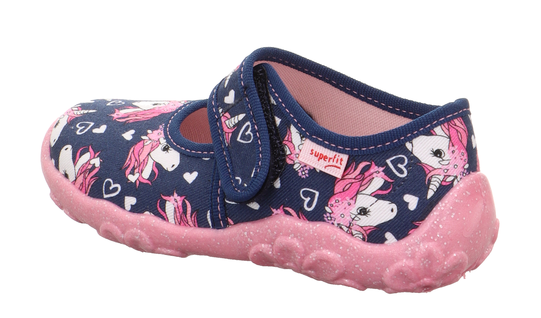 24Y.SPR.1-800283-8090-2Superfit Kız Çocuk Tekstil Ev Ayakkabısı