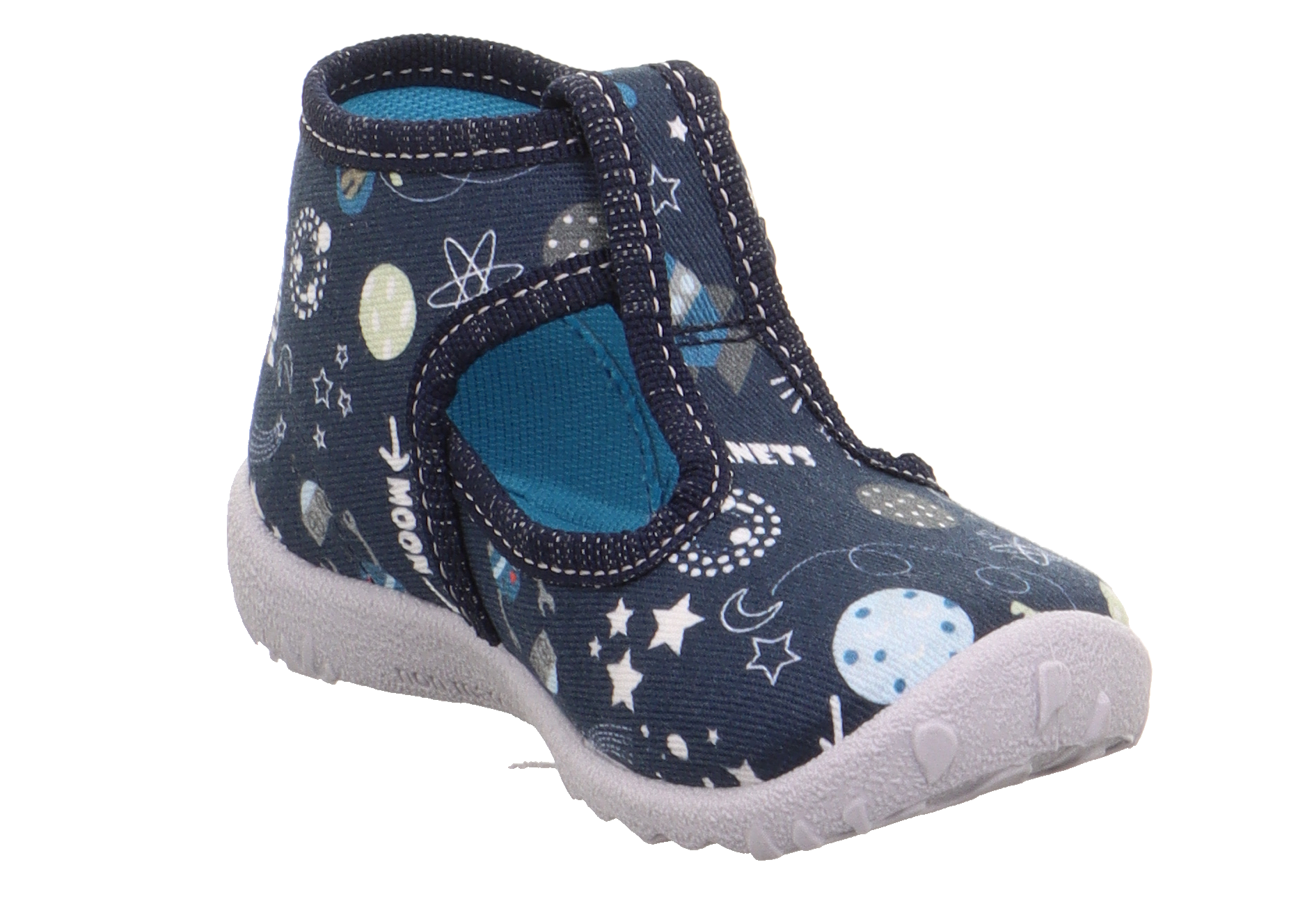 24Y.SPR.1-009252-8020-1Superfit Erkek Çocuk Tekstil Ev Ayakkabısı