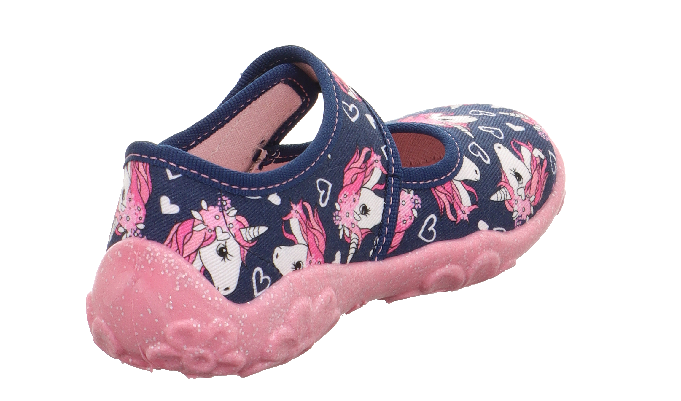 24Y.SPR.1-800283-8090-2Superfit Kız Çocuk Tekstil Ev Ayakkabısı