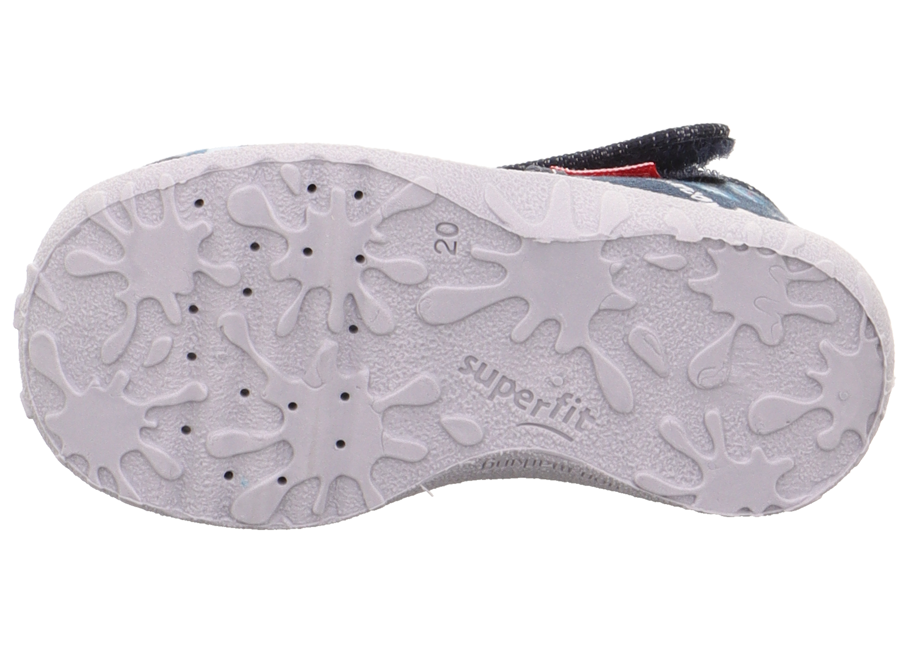 24Y.SPR.1-009252-8020-1Superfit Erkek Çocuk Tekstil Ev Ayakkabısı