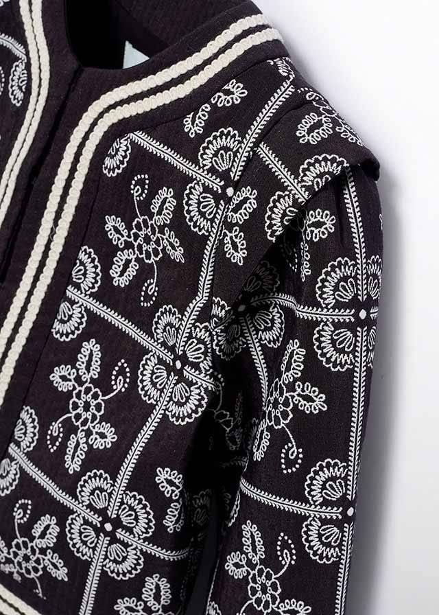 26K.ABL.05840.008Abel Lula Kız Çocuk Etnik Desenli Ceket