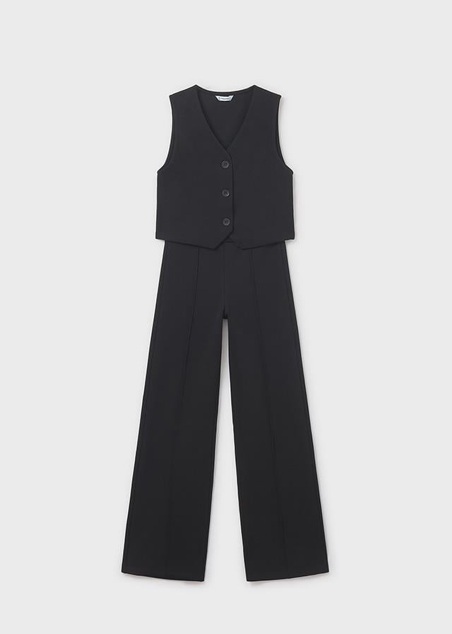 26K.MYR.07582.010Mayoral Kız Yelek Pantolon Set