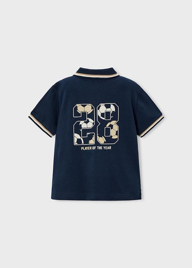 26Y.MYR.03108.061Mayoral Erkek Çocuk Baskılı Polo Yaka Tshirt