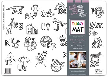 Akademi Çocuk Funny Mat İngilizce Alfabe