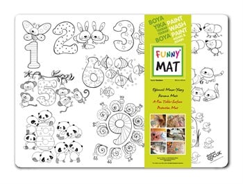 Akademi Çocuk Funny Mat Sayılar