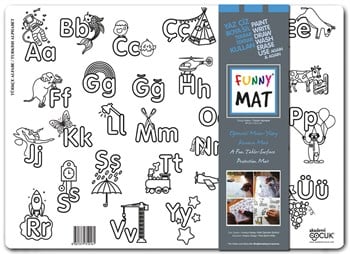 Akademi Çocuk Funny Mat Türkçe Alfabe