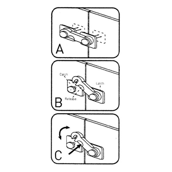 BBJ.1222Babyjem Kapak Kilidi